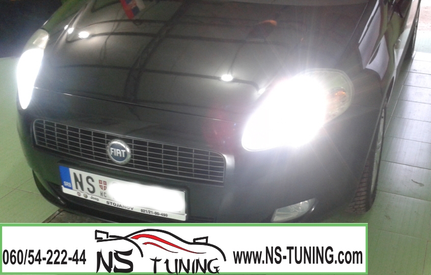 xenon svetla grande punto